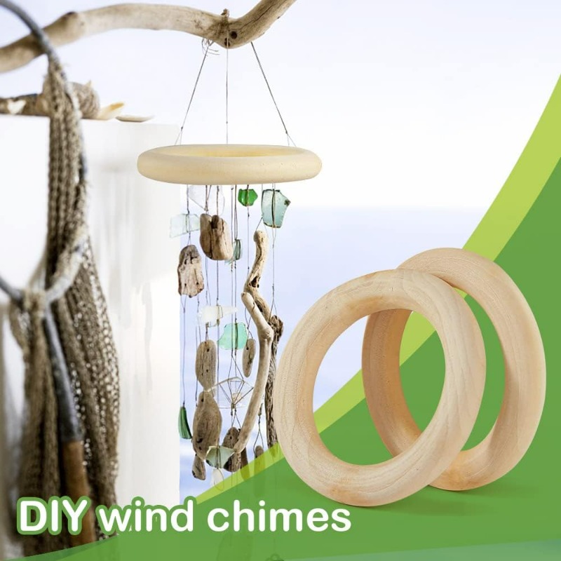 Anéis de Madeira Não Acabados, - Wood Ring Blank avaliação e preço