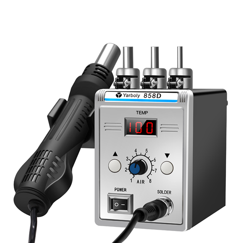 Pistola de ar quente 858d bga  - Heat Gun Small avaliação e preço